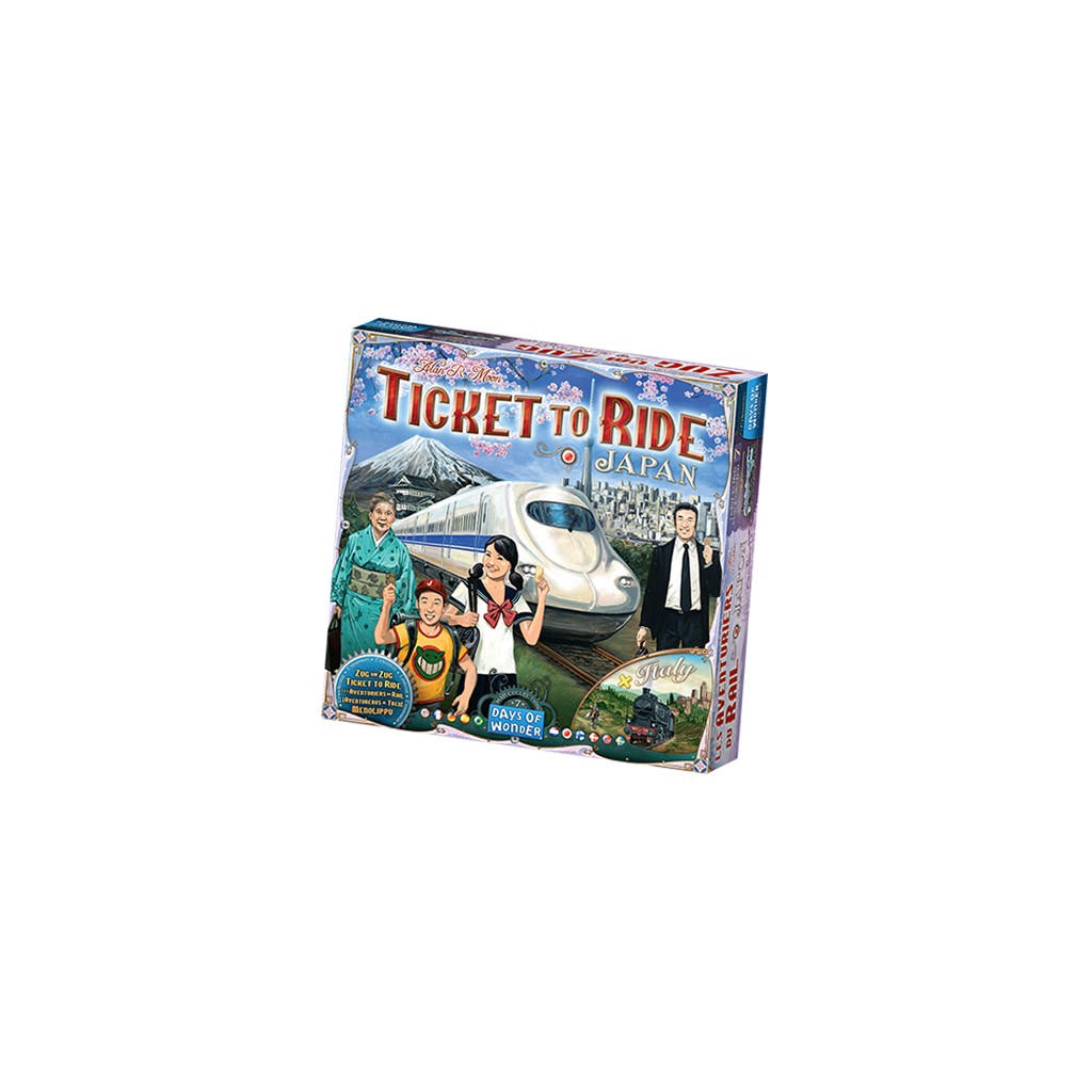 Les Aventuriers du Rail : Italie & Japon (Ext)
