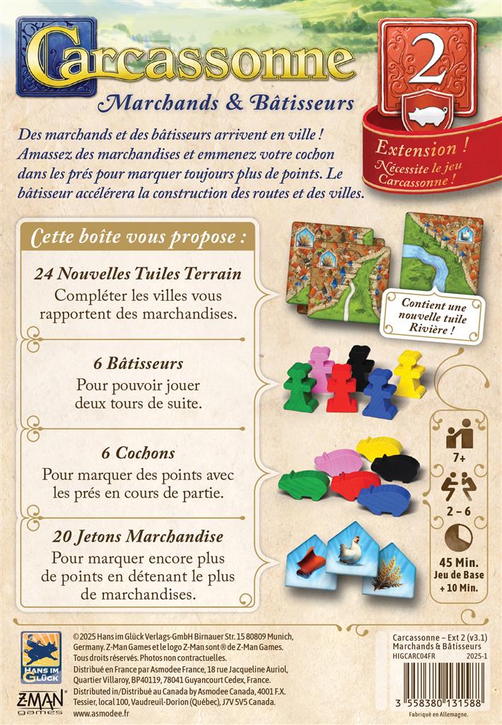Carcassonne : Marchands et Bâtisseurs 2025 – Image 2