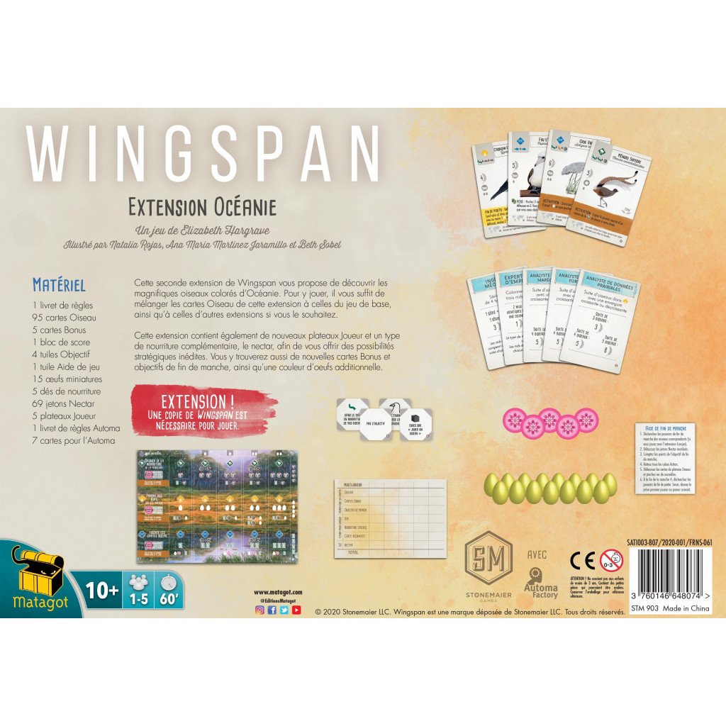 WINGSPAN OCEANIE EXPENSION – Image 2