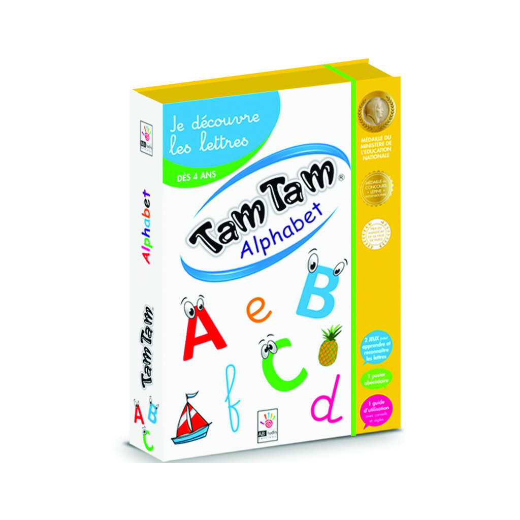 TAM TAM SAFARI - LE COFFRET ALPHABET