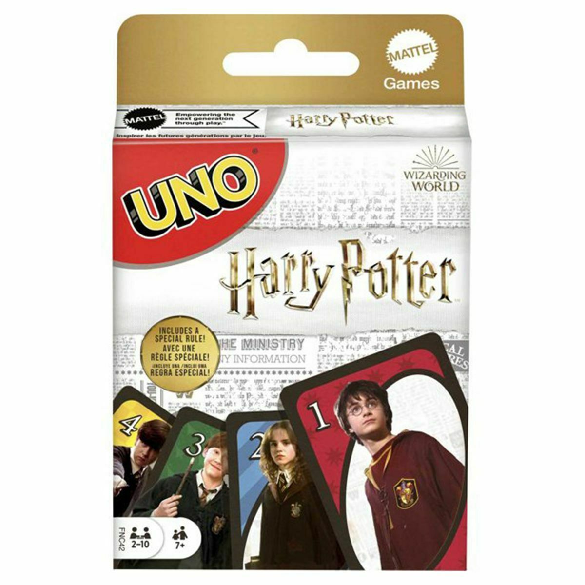 Carte 9 3/4 Uno Harry Potter Regle Uno Harry Potter – L'ANTRE