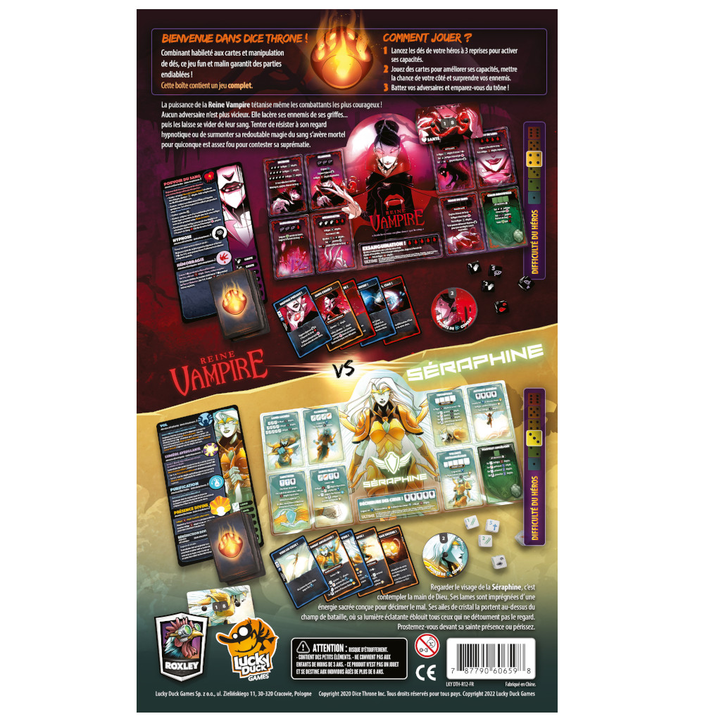 DICE THRONE S2 - Séraphine vs Reine Vampire – Image 3