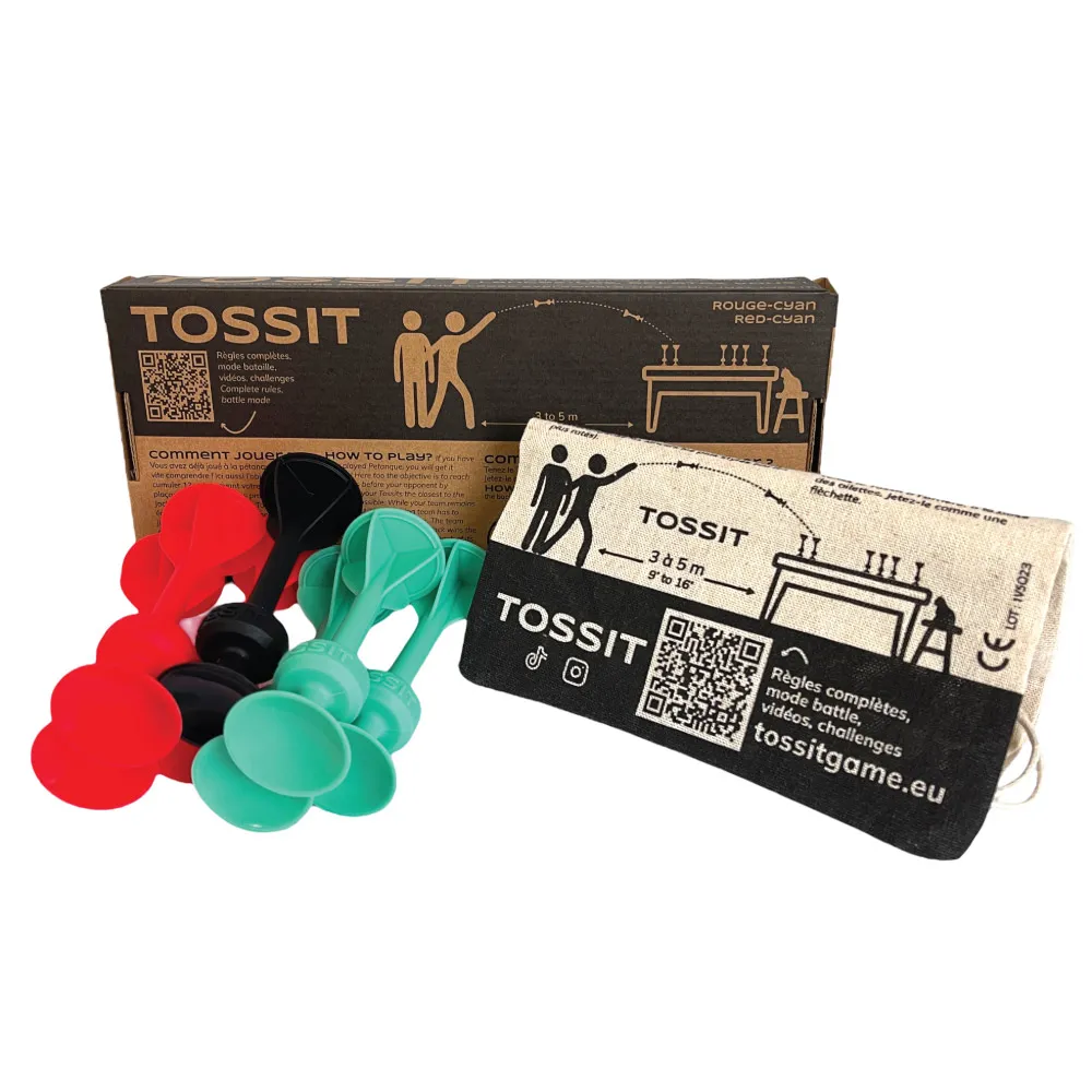 Tossit rouge-cyan