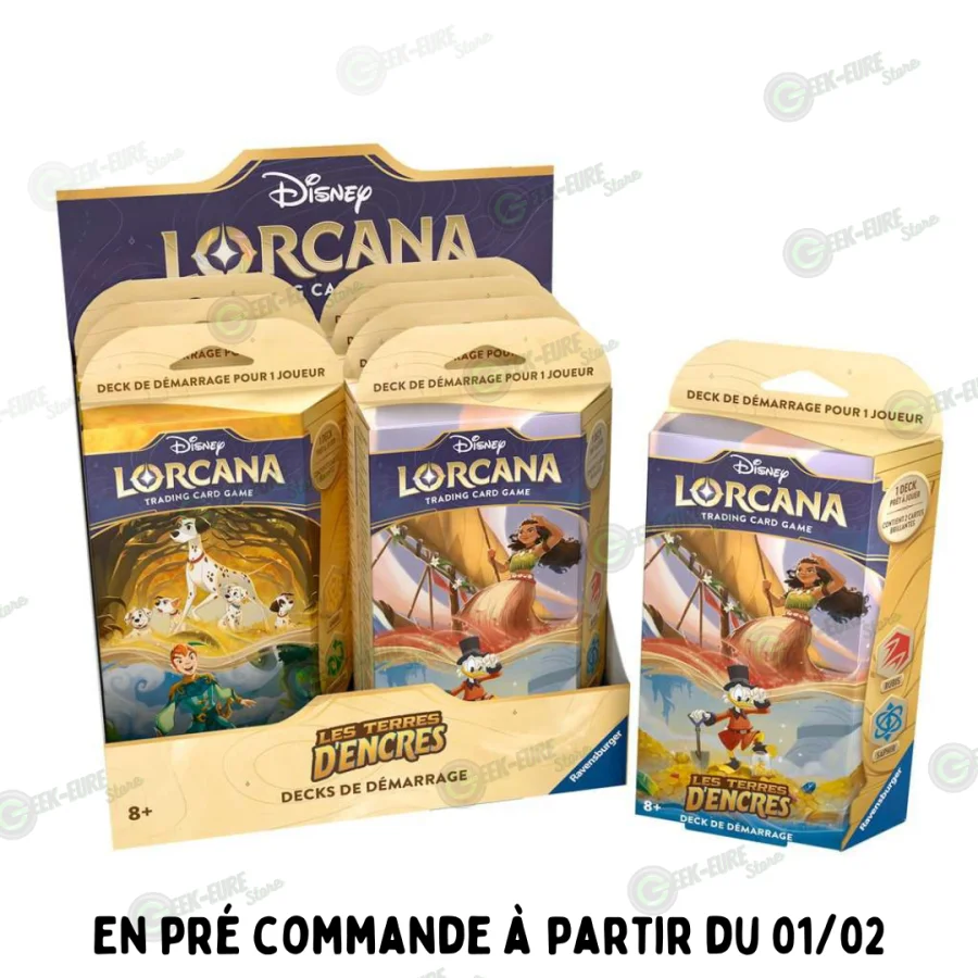 Lorcana - Deck de Démarrage Troisième Chapitre - Vaiana et Picsou – Image 2
