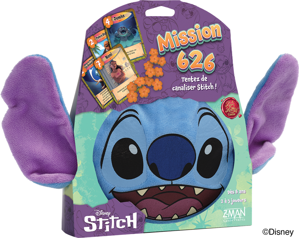 Disney Stitch : Mission 626 - Un jeu Love Letter