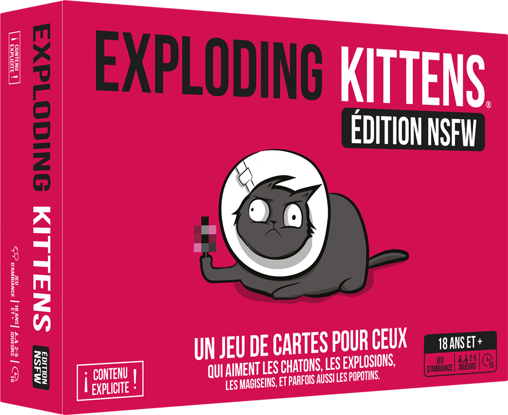 Exploding Kittens : NSFW Edition – Rose