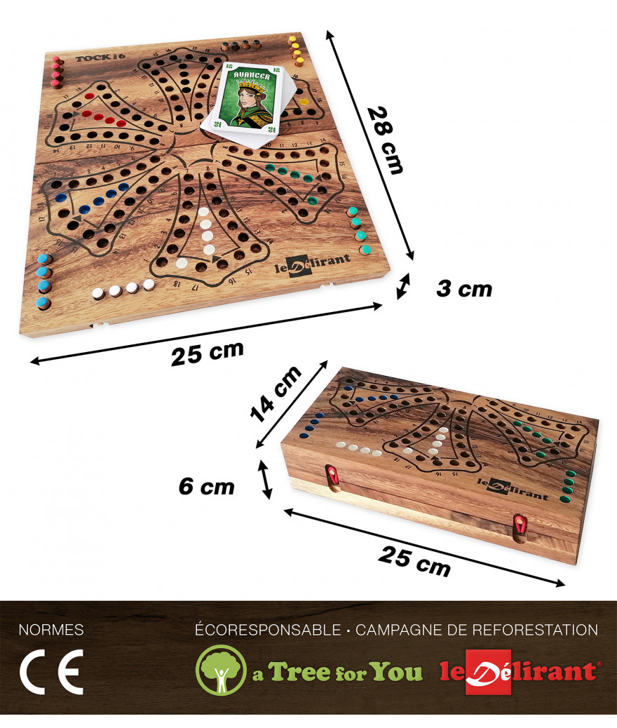 Jeu de TOCK 6 pliable ""Le délirant – Image 4