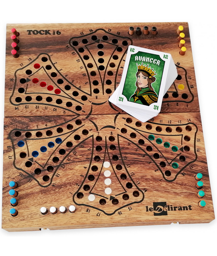 Jeu de TOCK 6 pliable ""Le délirant
