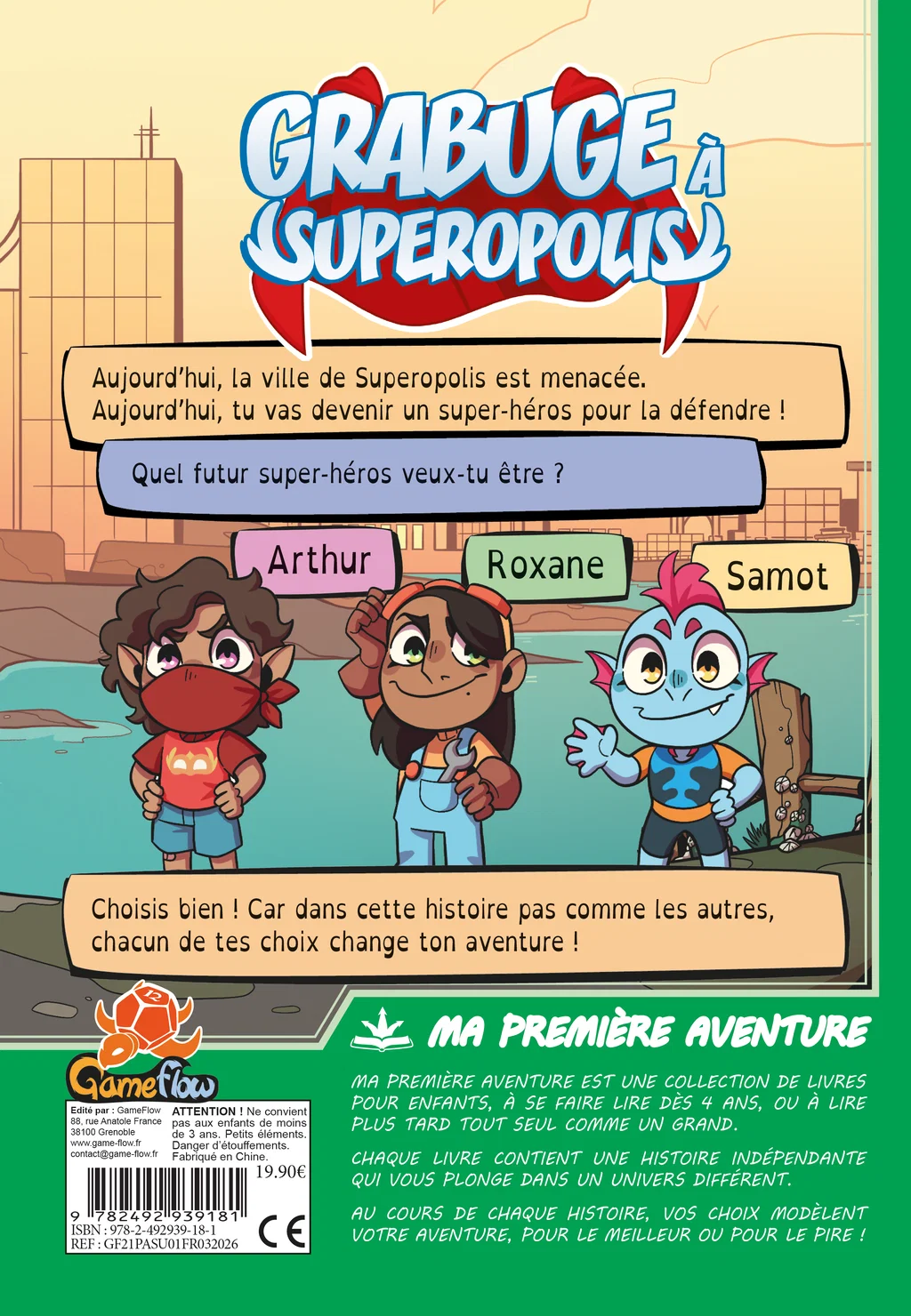 Ma première aventure Grabuge à superpolis – Image 2