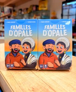 Jeu de 7 familles d'Opale