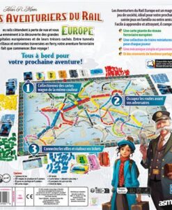 Alternative view of Les Aventuriers Du Rail Europe - Refresh Fr
