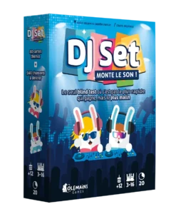 DJ set monte le son