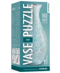 Vase puzzle jardin lotus