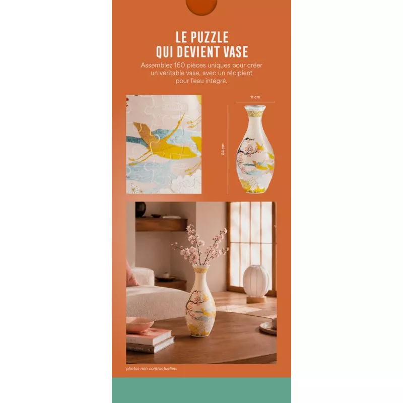 Vase puzzle jardin sakura – Image 3