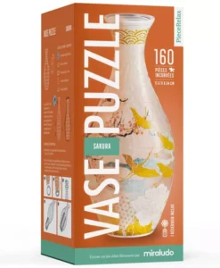 Vase puzzle jardin sakura