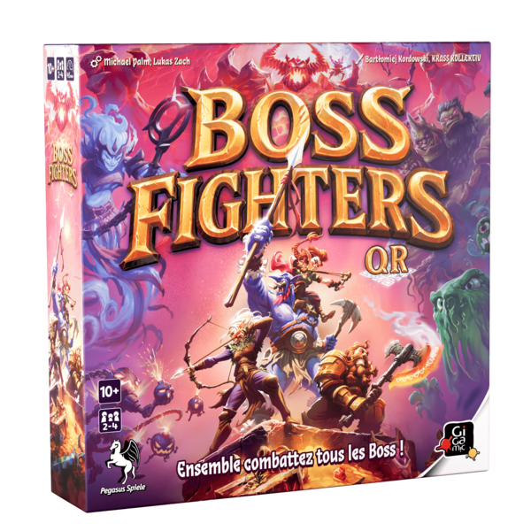 Boss Fightrts QR